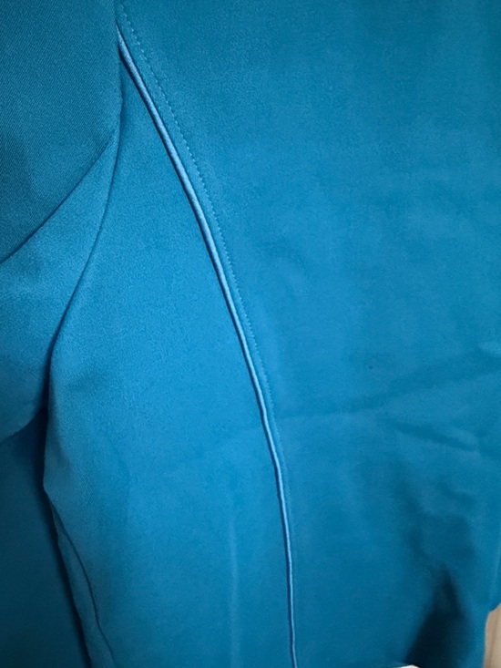 Eloquii The Ultimate Stretch Teal Single-Button Blazer Sz 18 - Picture 11 of 12